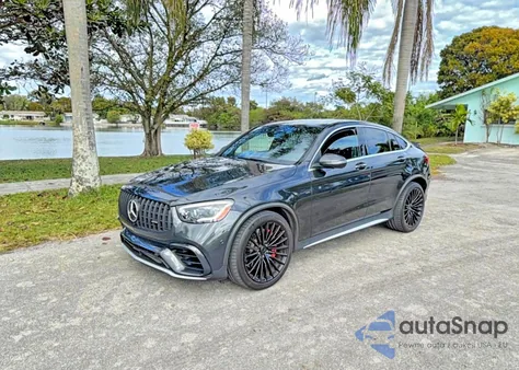 2020 Mercedes-Benz Glc Coupe 63 S 4Matic Amg z USA, uszkodzony, nr VIN WDC0J8KB9LF699554